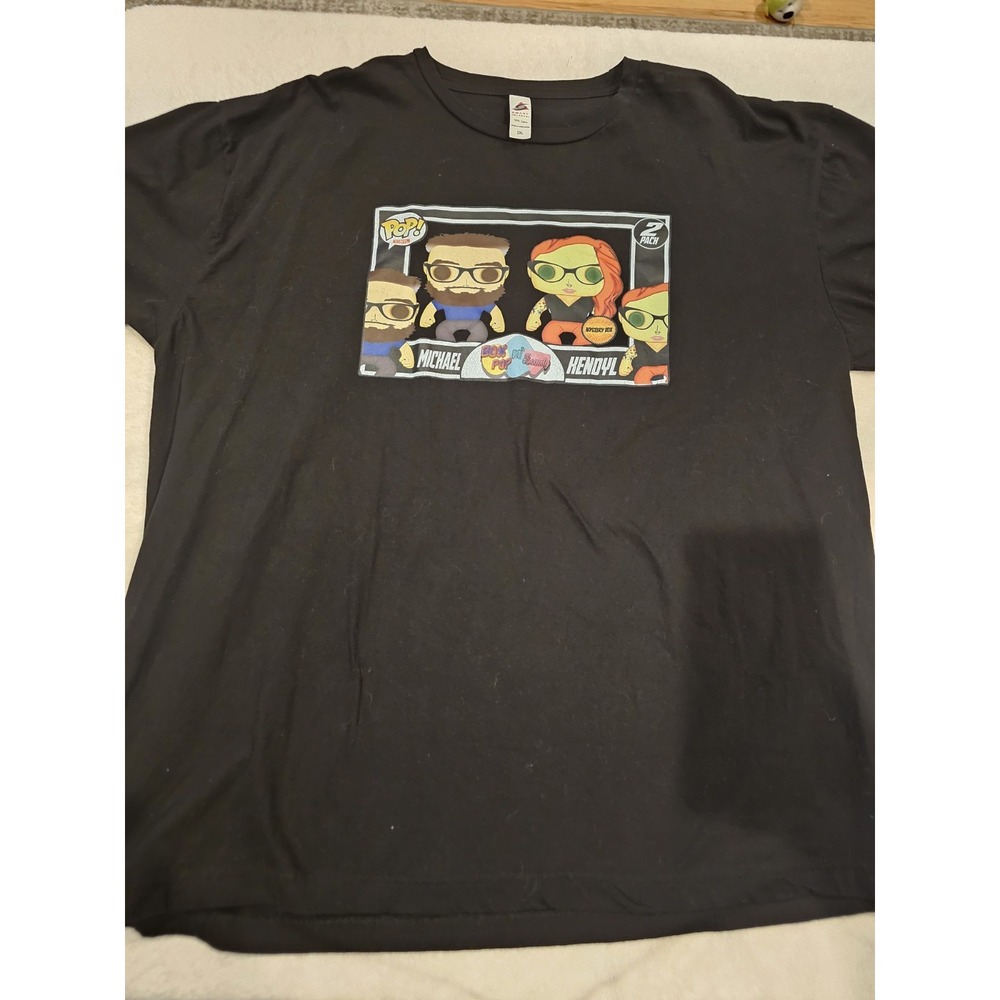 Funko Pop T Shirt 2XL Black‎ Michael Kendyl Box in Beauty Graphic Tee